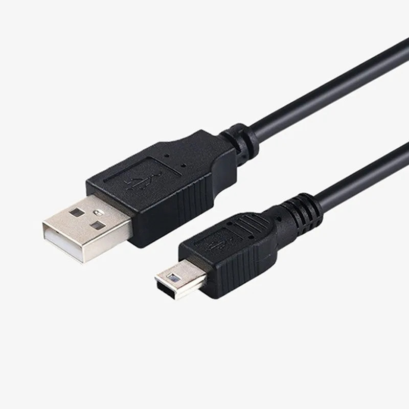 USB Charging Cable USB 2.0 to Miniusb 5-Pin Charging Cable for Digital Cameras M