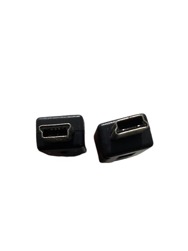 2 Mini USB to DC Power Cable 5V Barrel Plug Adapter Camera GPS Charger Cord 4.5" gallery