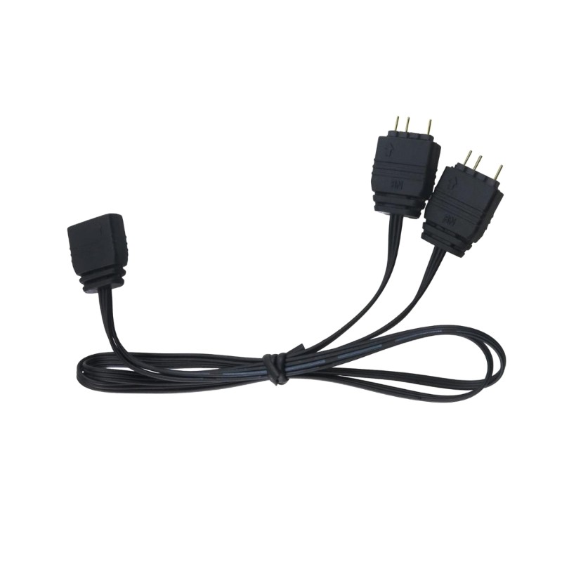 5V 3Pin ARGB Splitter Cable 3Pins Extension Connector Cord Wire for LED Light gallery