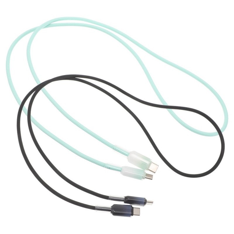 2pcs Usb Type C To Type C Cable: Usb Data Transmission 60w Cables Fast Charging gallery