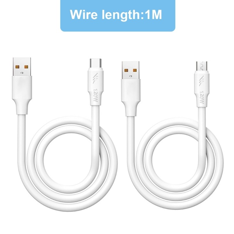 100cm USB2.0 Cable Fast Charging Cord Wire 120W Super Speed Fast Charging Cable gallery