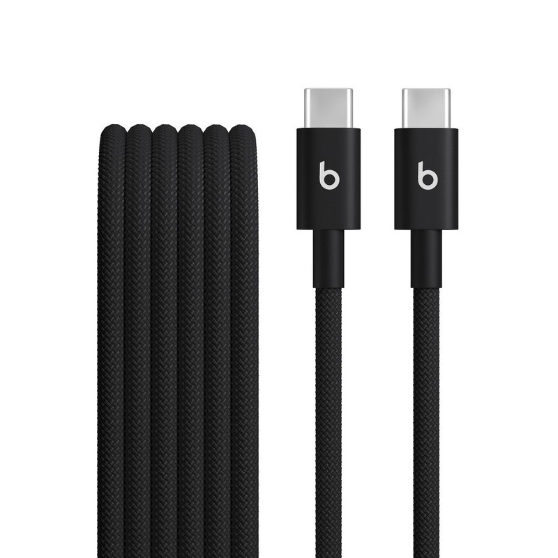 Beats BTS-A3393 (MDGA4LLA) USB-C to USB-C 60W Woven Cable (1.5m) Black