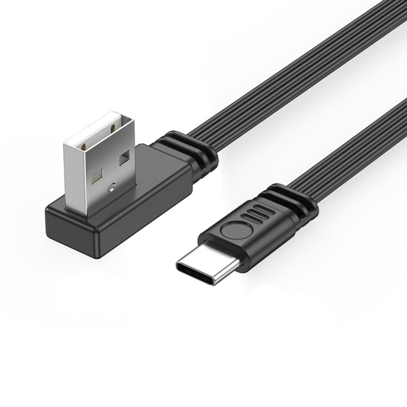 USB 2.0 to Type C Data Cable 2A Charging 480Mbps Data Transfer Flat Wire gallery