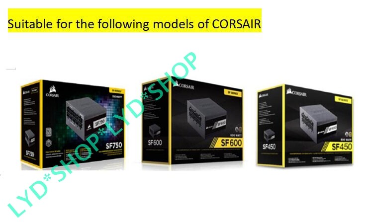 New Soft Silicone Module Wire For CORSAIR SFX SF450 SF600 SF750 Power Supply gallery