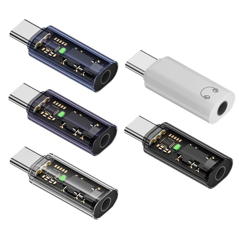 USB-C Type C Adapter Port to 3.5MM Aux Audio Jack Earphone W2I9 H4X7 B0R3 gallery