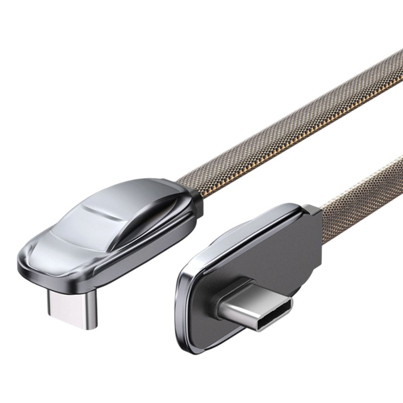 Heavy Duty 240W Charging Cord L Shaped Head For Quick Power &480mbps Data gallery