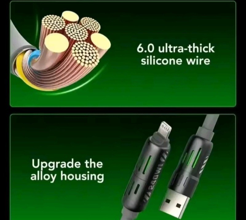 USB Type C 240W Fast Charging 4-in-1 Multi-Function USB Cable gallery
