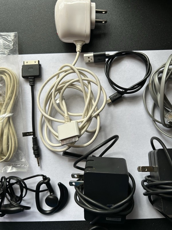 Power Charger Lot Cords Power Bank Etc Working USB gallery