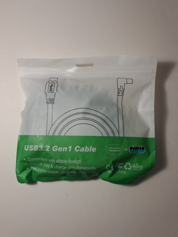 USB 3.2 Gen 1 Cable – USB to USB-C 16 Ft Cable, NEW