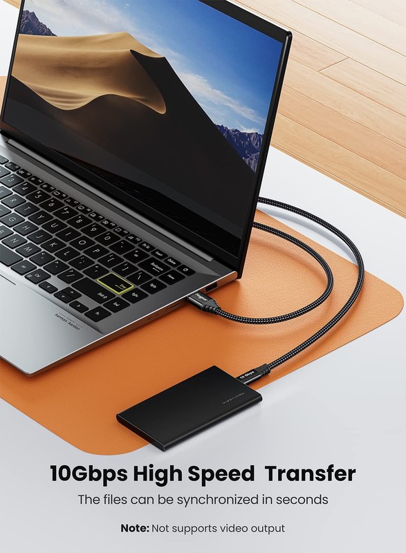 USB Cable 4.9ft - USB A to 3.2 Gen 2 Cord Braided 10Gbps Android Auto Data Ca... gallery