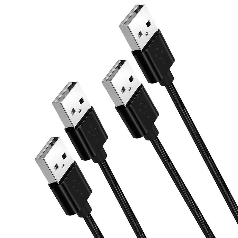2-Pack Low Voltage USB A to A Male Cables for Reliable Laptop Cooling gallery