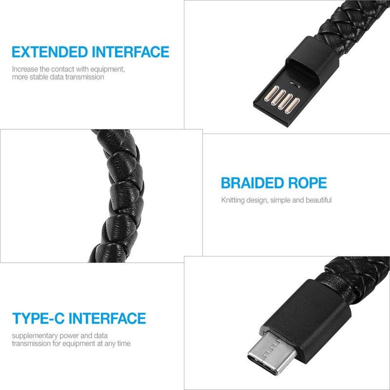 Usb Cord Wristband Charging Cable USB Charging Bracelet Cable gallery