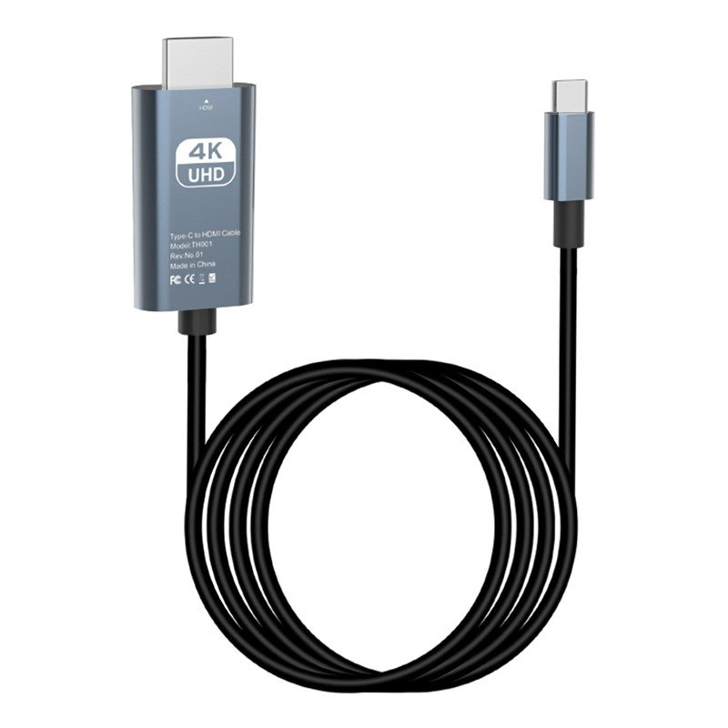 4K USB C Type C to HDMI Mirroring Cable HDTV Cord For iPhone 17Air 16 15 Samsung