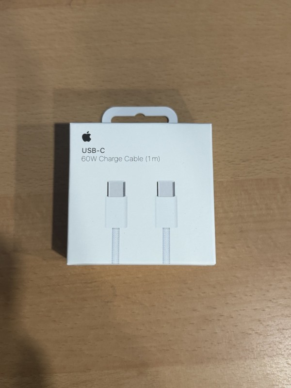 Apple Woven USB-C 60W Charging Cable(1M, 3.3 FEET) A2795 MW493ZM/A