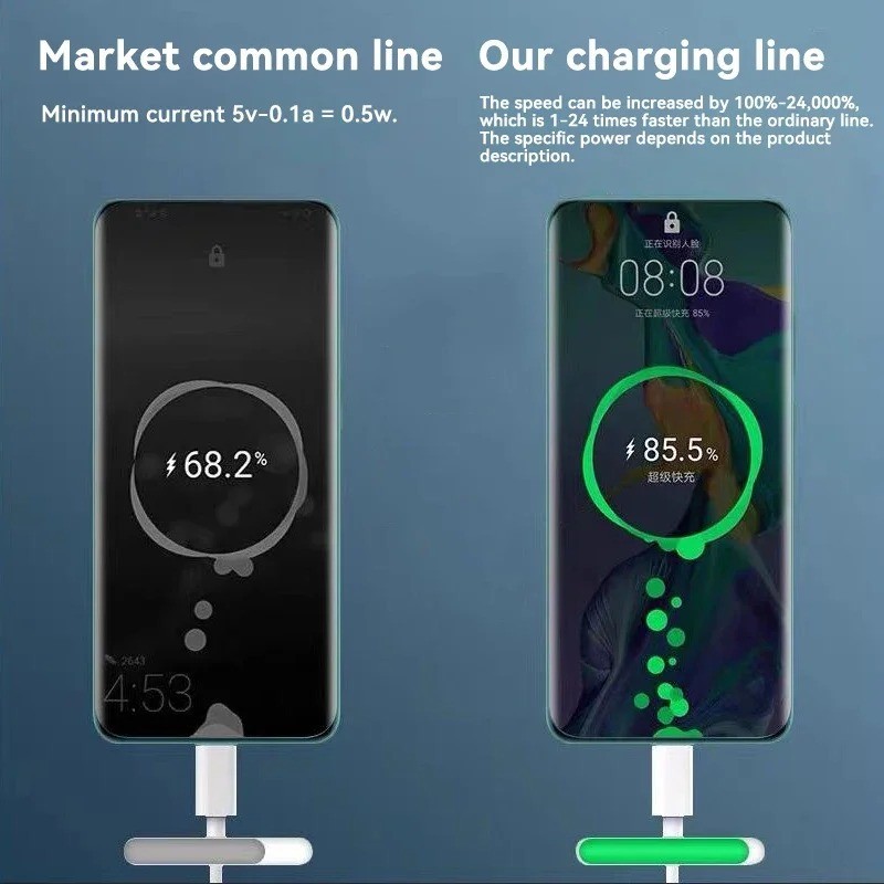 120W USB C to USB Type C Cable Fast Charger PD Cord For iPhone 16 15 Samsung S24 gallery