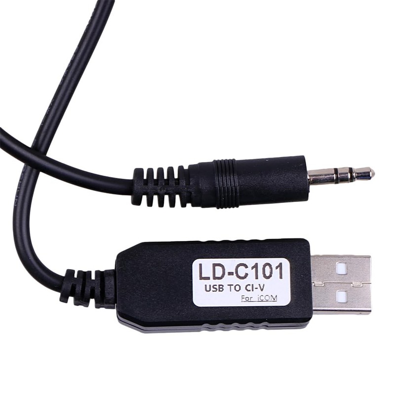 USB CIV CAT Interface Cable For Icom Radio IC706 IC746 ICR7100 Lead gallery