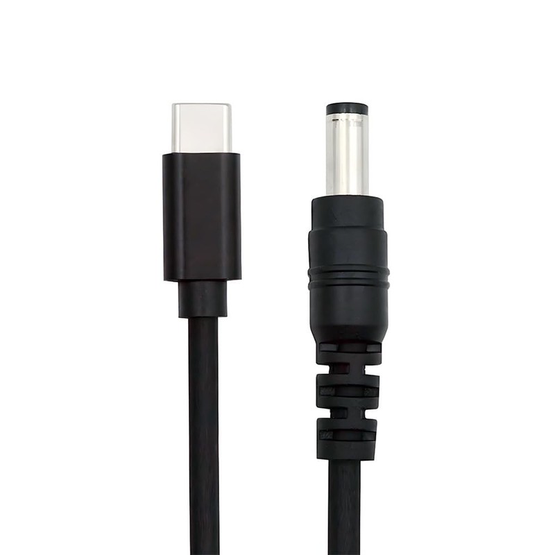 USB 3.1 Type-C USB-C Male Input to DC 12V 5.5×2.1mm Output Plug Power Cable P…