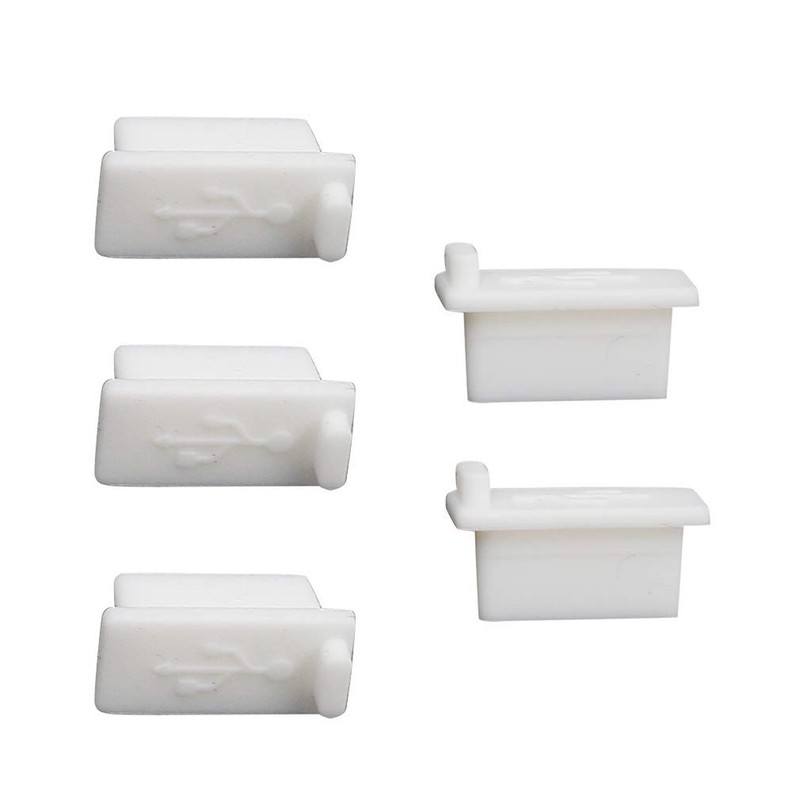 Yoohey 20PCS Silicone USB A Type Female Anti Dust Cover Plug Protector Stoppe…