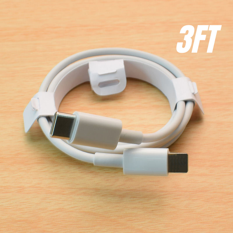 20X Lot 3/6FT PD Fast Charger USB-C to iPhone Cord For Apple 14 13 12 11 X Cable