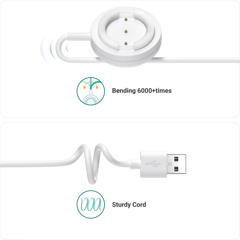 Charger Cable Compatible with TOTWOO Bracelet, 2-Pack,1M gallery