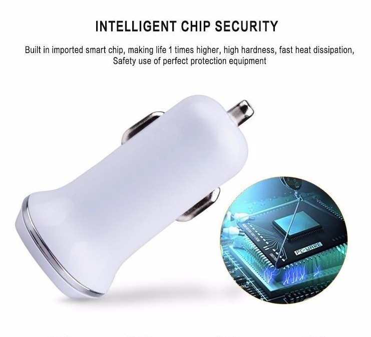 2 Fast Car Charger with Dual USB Ports For APPLE, SAMSUNG, LG, MOTOROLA & more. gallery