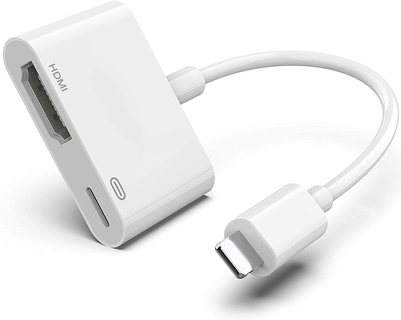 USB to 4K HDMI Adapter TV Video Hub Charger Port HDTV Cable for Cell Phones