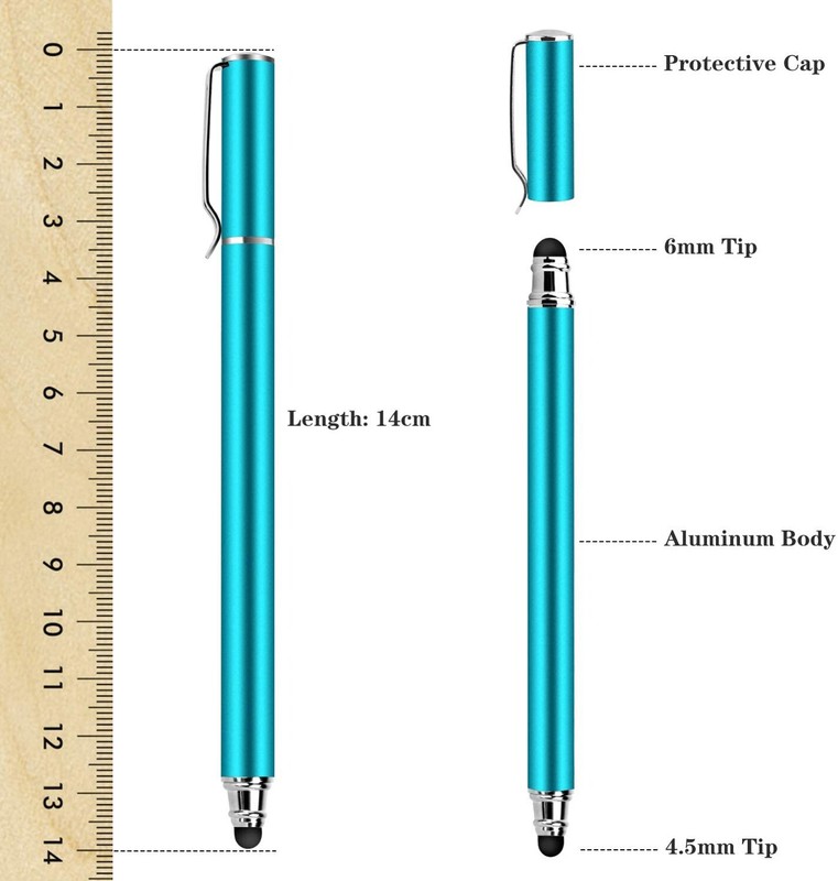 For Samsung Galaxy Tab A7/A8/A9/PLUS Touch Screen Pen Stylus Fiber Tip Aluminum gallery