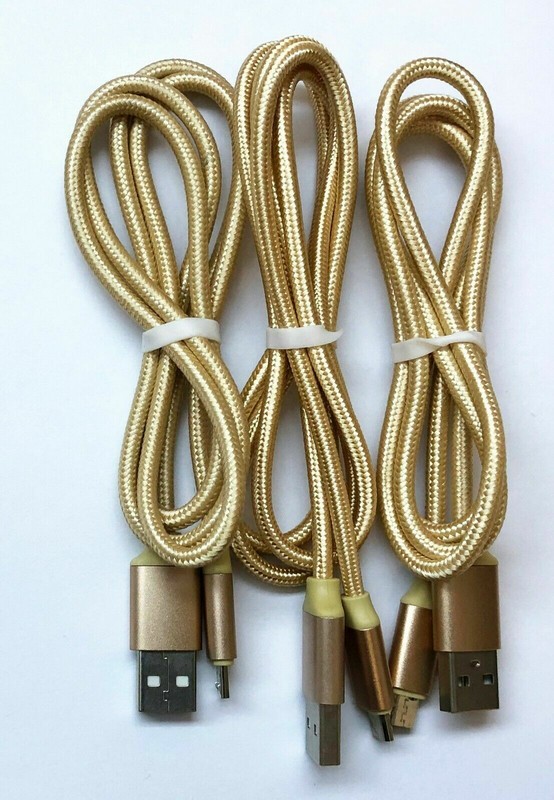 3X Micro USB Charger Fast Charging Cable Cord For Android Tablet Cell Phone gallery