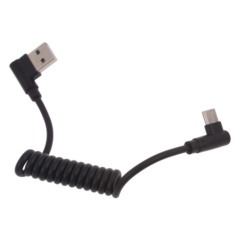 Coil 60W Fast Charging USB Type C Cable Spring Quick USB To Type C Cord gallery