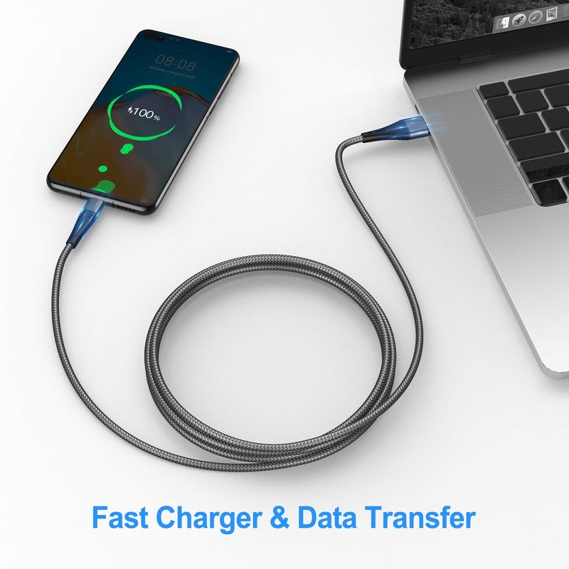 2 Pack 10ft Micro USB Cable Android Phone Charger Extra Long Charging Cord gallery