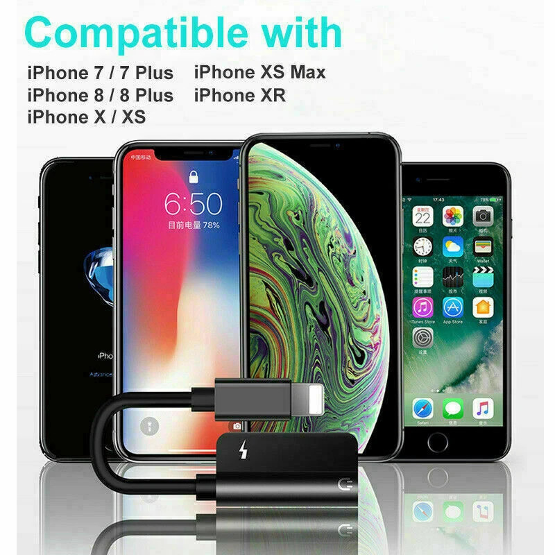 Charge and Listen Simultaneously Splitter Adapter (3.5mm + USB-C) gallery