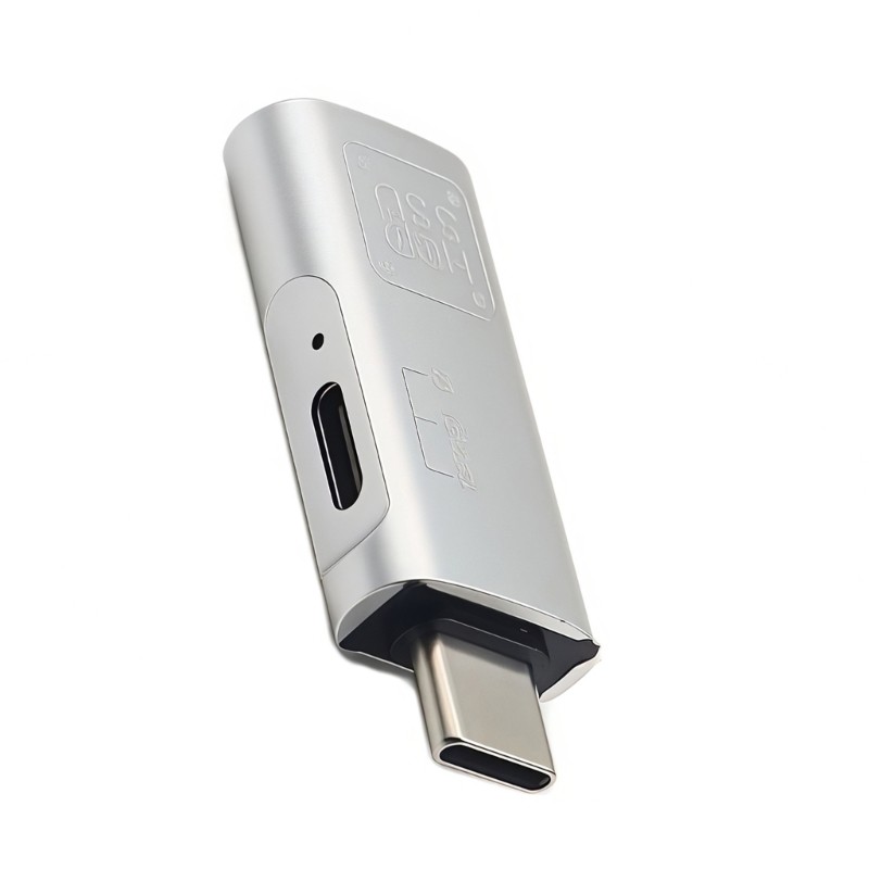 Aluminum USB C OTG Adapter for Phones Tablets Laptops and Storage gallery