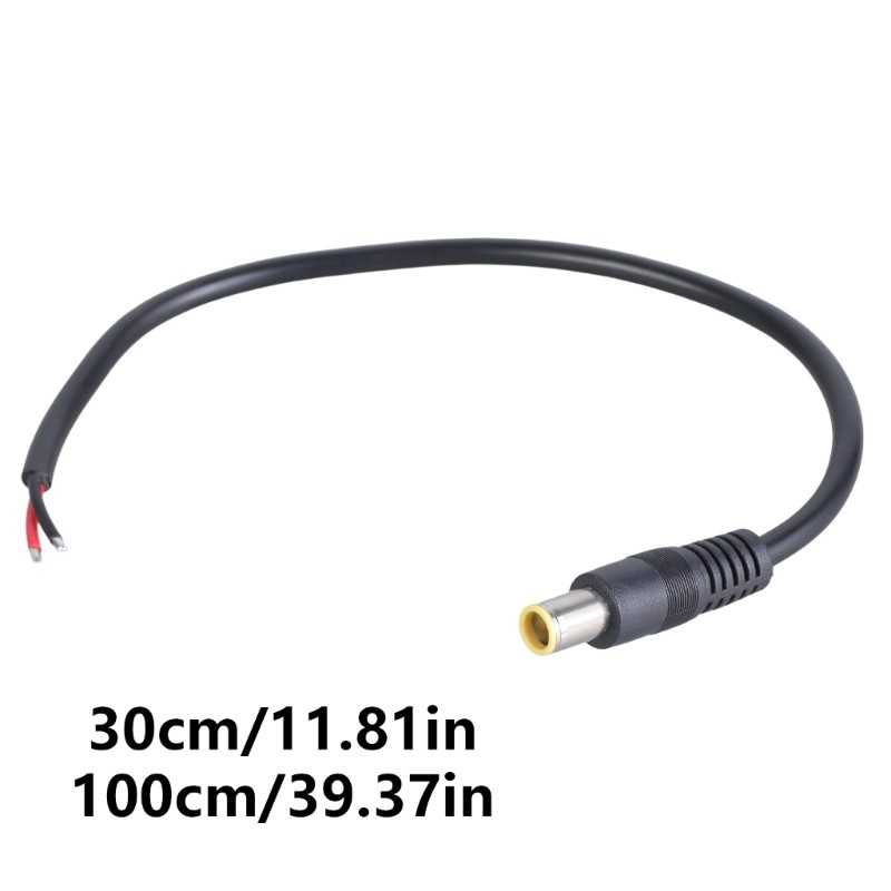 DC7909 Power Pigtail Cables DC8mm Male Plugs to Bare Wire for 12V Solar Use gallery