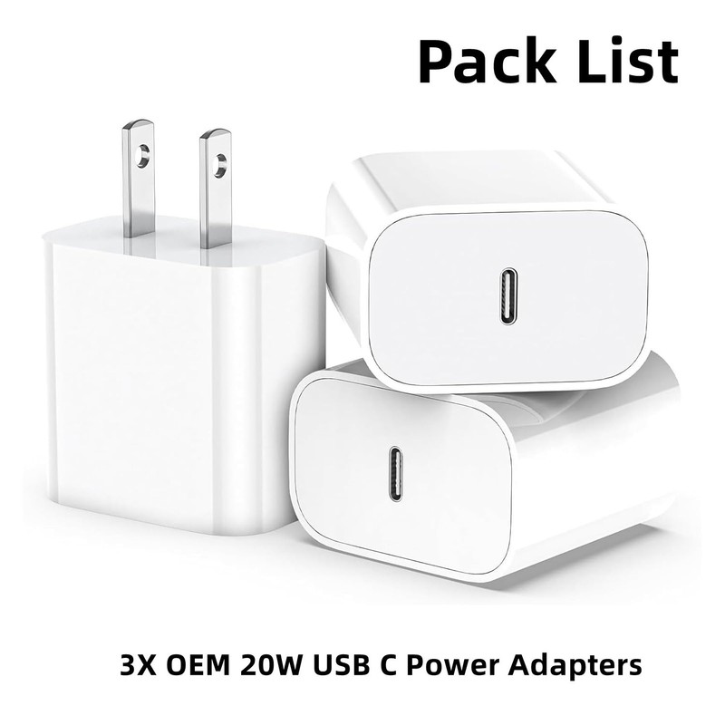 For iPhone 17/16/15 Fast Charging Block Cable 3Pack USB C To USB C Braided Cord