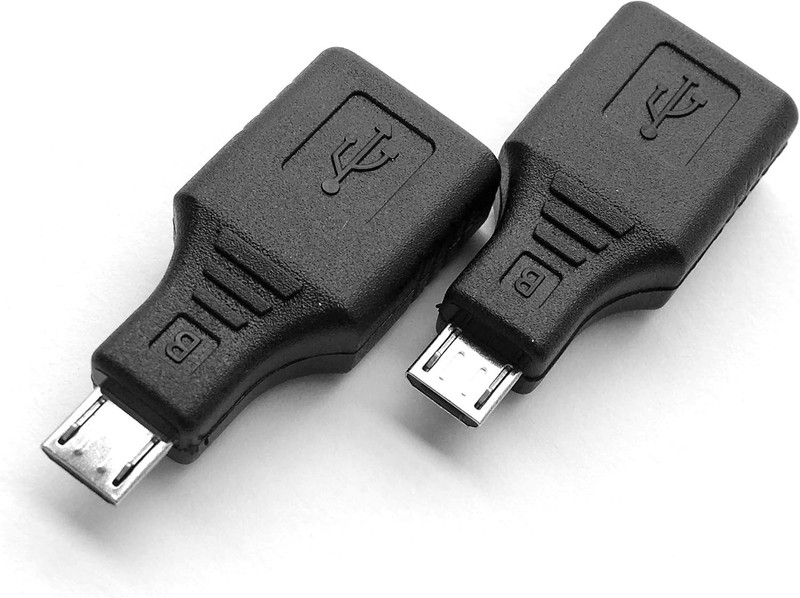 USB 2.0 Micro USB Male to USB Female OTG Adapter 2 Pack gallery