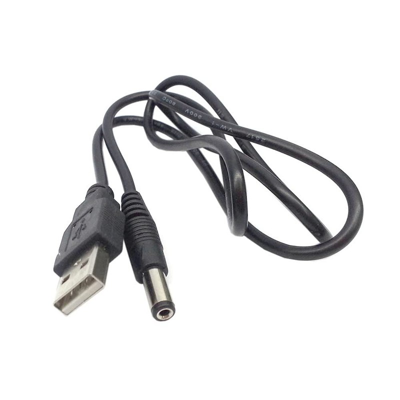 USB 2.0 A Type Male to 5.5 x 2.5mm DC 5V Power Plug Barrel Connector Charge C... gallery