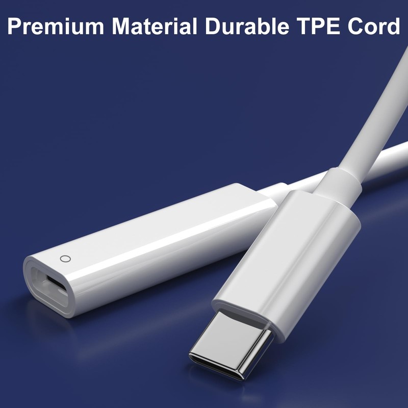 Pencil charging adapter cable usb type connector for tablet pen gallery