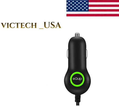 Car Charger 6FT Cable Black Fast Charging for iPhone iPad (78 characte
