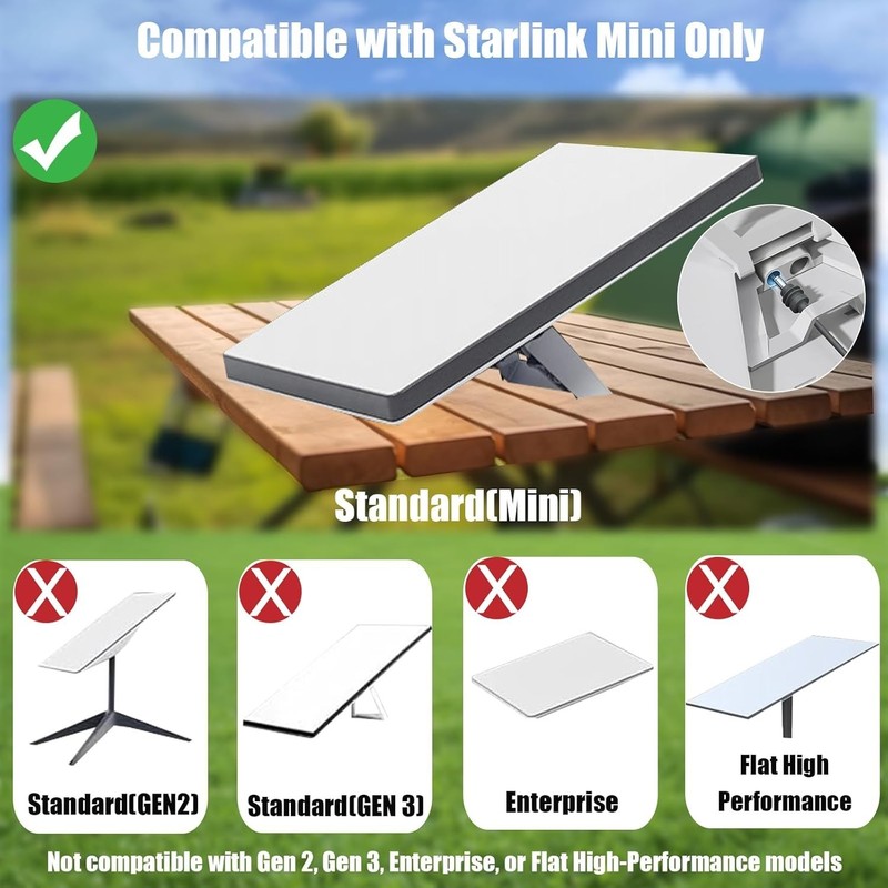 Starlink Mini USB-C to DC Cable - Compact 3.28FT Length with Weatherproof Design gallery