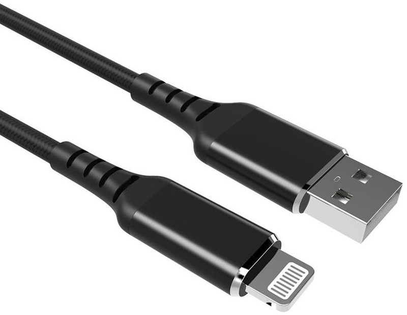 2x EWANTO 1m USB-A (m) on for iOS for Apple for iPhone 5 to 13 X Xr Xs Max