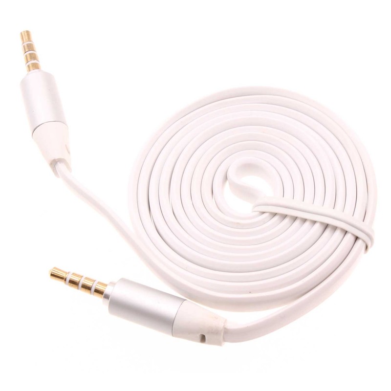 Aux Cable 3.5mm Adapter Car Stereo Aux-in Audio Cord Speaker for Cell Phones