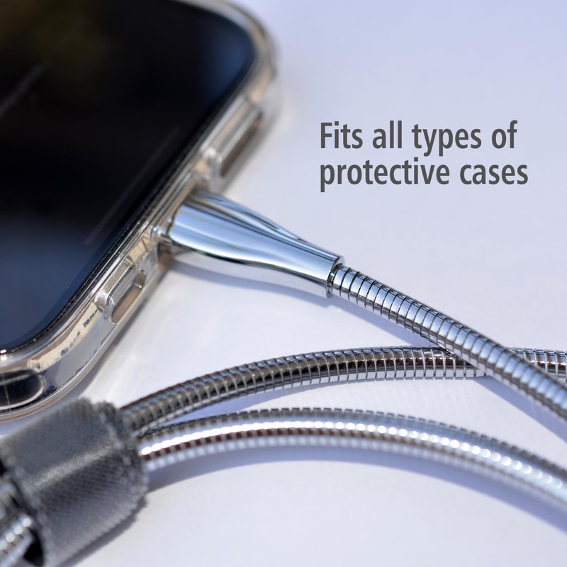 6ft USB C to USB C Cable 2-Pack, 60W 3A, Metal Braided, Tangle-Free, Durable, Ch gallery