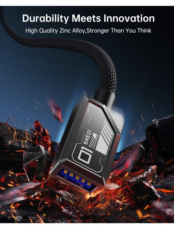 USB 3.0 A Male to Female Extension Cable 10FT 5Gbps High Speed Data Transfer gallery