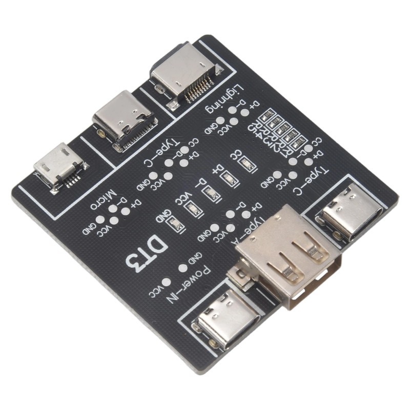 USB Data Line Detection Board for IOS Android Micro-USB Type-C O9L76767 gallery
