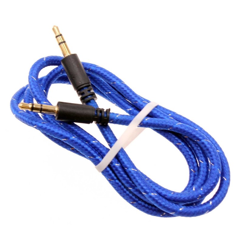 3.5mm Aux Cable Adapter Car Stereo Aux-in Audio Cord Speaker for Cell Phones