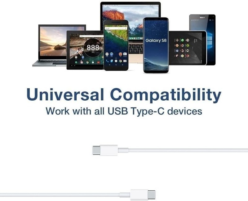 High-Speed USB C to C Cable 2 Pack [3.3FT Each] – Versatile Charging Solution gallery