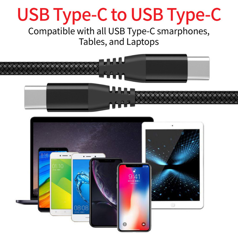 65W Type USB-C Fast Wall Charger 10FT PD Cable For Samsung iPhone Air 15 16 17E gallery