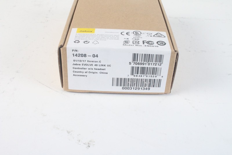 Jabra 14208-04 EVOLVE 40 LINK UC Controller / Control - New Open Box gallery