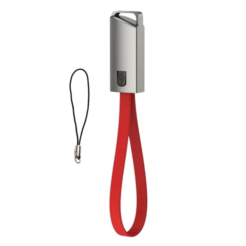 Keychain Pendant USB to USB C Power Cable 2.4A Fast Charging 480Mbps Data Sync gallery