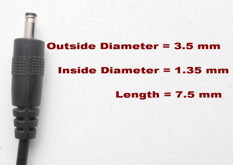 6x USB A Male to 3.5/1.35 mm Jack 5V DC Power Charger Cable Connector Cord gallery